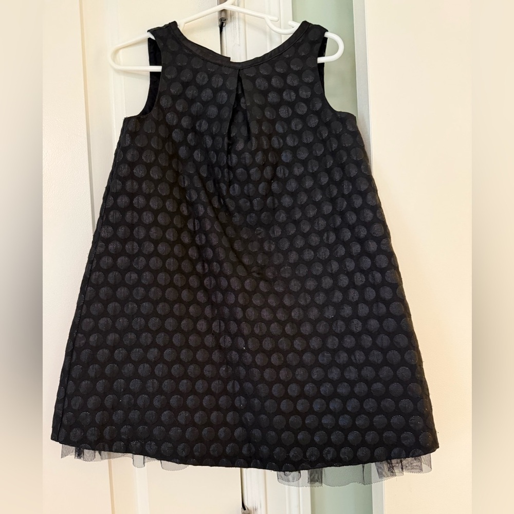 GAP Black Sleeveless A-Line Cocktail Dress